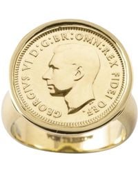 Von Treskow - Threepence Coin Ring - Lyst