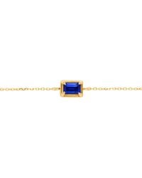 Belinda Jewelz - Sapphire Birthstone Bolo Bracelet - Lyst