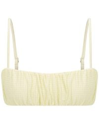 Floating Swim - Neutrals Havana Top - Lyst