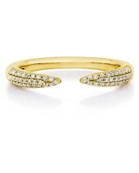 Aaria London - Claw Ring - Lyst