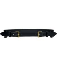 Haute Cuir - Leather Cloe Waist Belt - Lyst