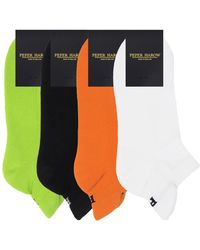Peper Harow - Made in England - Organic Trainer Sport Socks Four Pack - Lyst
