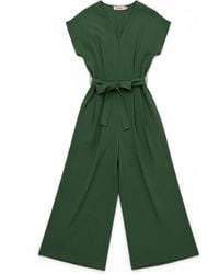 Louche - Phoenix Linen Mix Jumpsuit - Lyst