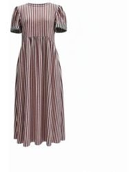 BEIRA - Flora Dress – Stripe Cotton - Lyst
