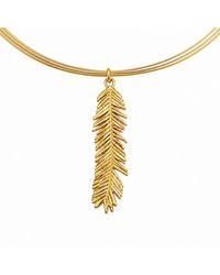 Mother Nature Jewelry - Acacia Leaf Necklace, Handmade Nature Pendant - Lyst