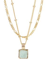 Muru - Amazonite Layering Set - Lyst