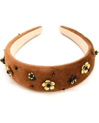 ADIBA - Mocha Handmade Headband - Lyst
