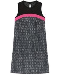 Conquista - Sleeveless A-Line Print Dress - Lyst