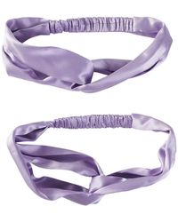 Soft Strokes Silk - Pure Mulberry Silk Turban Style Headband - Lyst