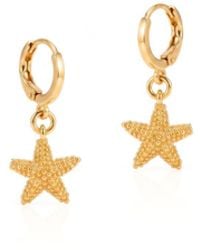 Jaredjamin - Sea Star Lever Back Earrings - Lyst