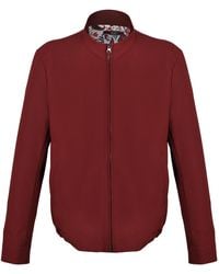 DAVID WEJ - Ashford Relaxed Zip Through Jacket - Lyst