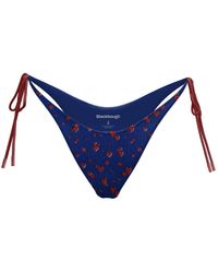 Blackbough Swim - Zoey Side-Ties Adjustable Bottoms Heartache Pointelle - Lyst
