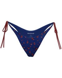 Blackbough Swim - Zoey Side-Ties Adjustable Bottoms Heartache Pointelle - Lyst