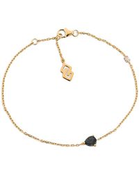 SALLY SKOUFIS - Pure Bracelet With Made Cz Diamond Stimulant - Lyst