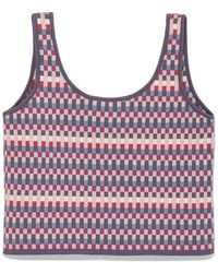 Peraluna - Innocence Knit Crop Top - Lyst