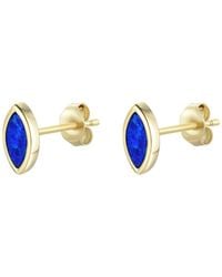 KAMARIA - Marquise Opal Stud Earrings - Lyst
