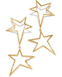 Jaredjamin - Shooting Star Dust Dangle Post Earrings - Lyst