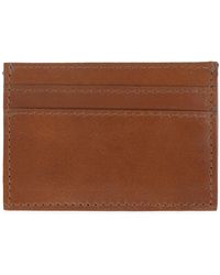 VIDA VIDA - Luxe Tan Leather Card Holder - Lyst