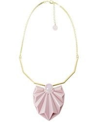 Gissa Bicalho - Handmade Acrylic Necklace Choker Papyrus Candy - Lyst