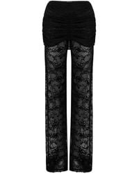 OW Collection - Selah Sheer Lace Pants - Lyst