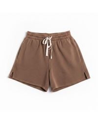 Ariko - Brownstone French Terry Day Short - Lyst