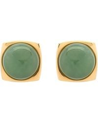 Emma Holland Jewellery - Aventurine & Clip Earrings - Lyst