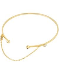 Moon London - Issi Gemstone Vermeil Arm Cuff - Lyst