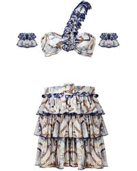 Nur Karaata - Lilou Top & Helianthus Tropezienne Skirt Set - Lyst