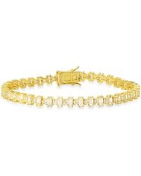 Kylie Harper - Multi Cut Diamond Cz Tennis Bracelet - Lyst