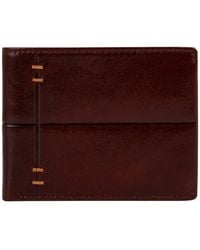 Time Resistance - Leather Bifold Wallet - Lyst