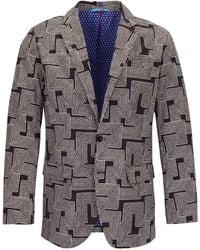 lords of harlech - Julius Inter Twine Tailored Blazer - Lyst