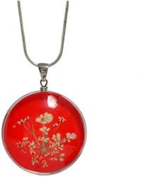 Laura Daili - Queen Anne's Lace Glass Pendant - Lyst