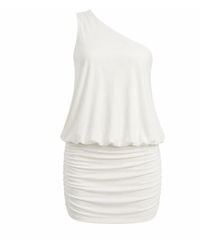 Maison De Gala - Neutrals Elara Ivory Mini Dress - Lyst