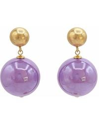 Michael Nash Jewelry - Marylynn Ball Drop Earrings - Lyst