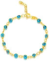 Ece London - The Nazar I V Bracelet - Lyst