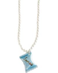 POPORCELAIN - Baby Porcelain Sweet Candy Pearl Necklace - Lyst