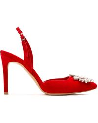 Ginissima - Alice Shoes With Crystal Brooch - Lyst