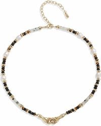 Retro Chic - Palms Necklace - Lyst