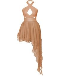 Anse Victorin - Neutrals Pantha Silk Dress - Lyst