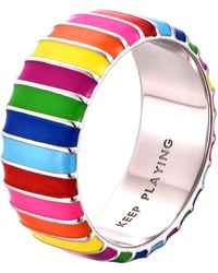 Pinnole - Multicolour Thick Ring - Lyst