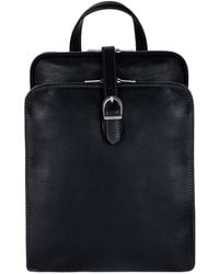 Time Resistance - Convertible Leather Backpack Shoulder Bag - Lyst