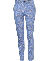 lords of harlech - Jack Handcut Floral Pant - Lyst
