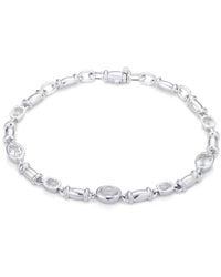 Lulu B London - Topaz Gemstone Chain Bracelet - Lyst