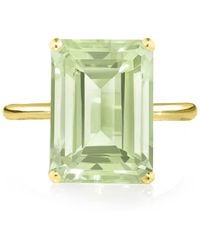 Augustine Jewels - Vermeil Amethyst Cocktail Ring - Lyst
