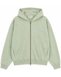 NOEND - Embroidered Zip Hoodie - Lyst