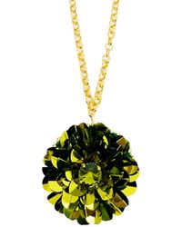 PINAR OZEVLAT - Artichoke Layered Dahlia Necklace - Lyst