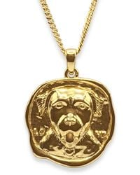 Frenvyrn - Lars Dog Coin Necklace, Vermeil - Lyst