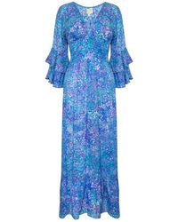 Sophia Alexia - Iridescent Bubbles Sorrento Maxi Dress - Lyst