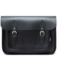 Zatchels - Handmade Leather Large Crossbody Satchel Bag - Lyst