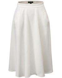 Smart and Joy - Sleek Flared Skirt - Lyst